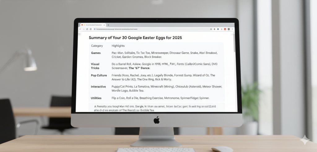 Image show google easter eggs that still work text
