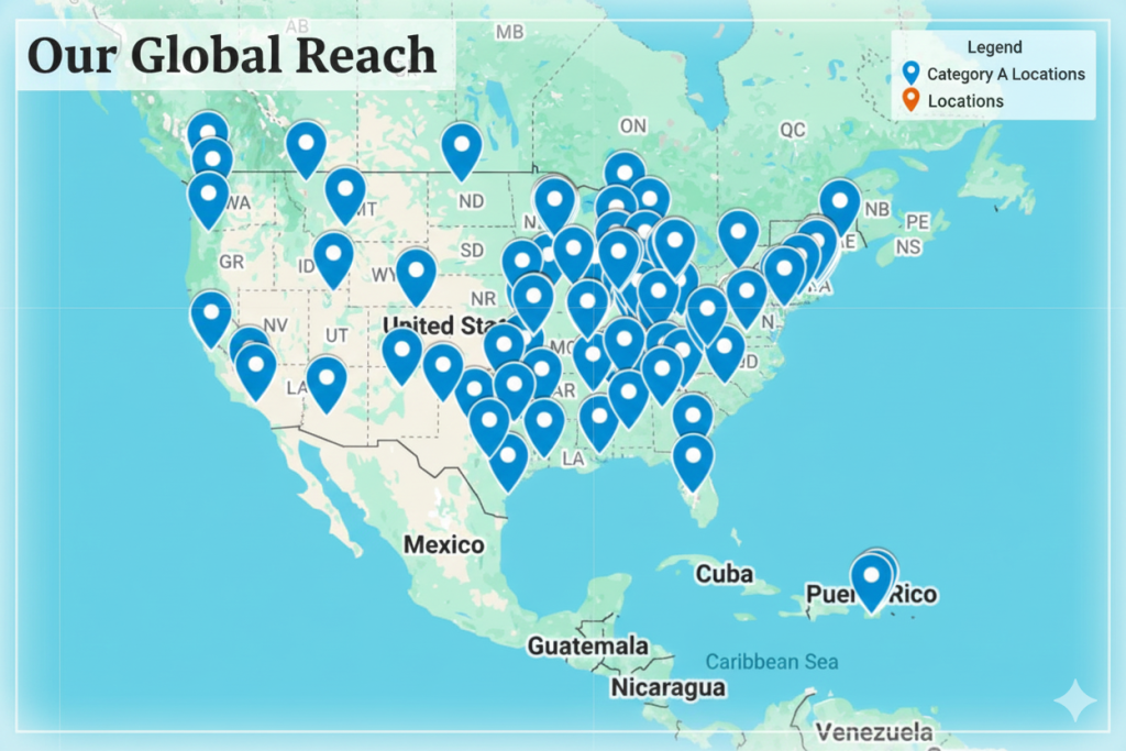 People Over Papers crowdsourced ICE watch map showing community reports