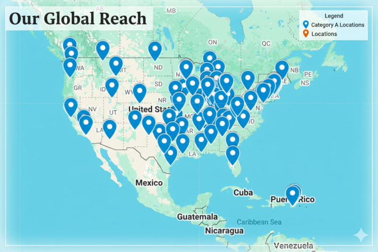 People Over Papers crowdsourced ICE watch map showing community reports